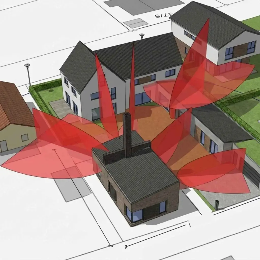 Schörnsteinhöhenberechnung nach vdi 3781